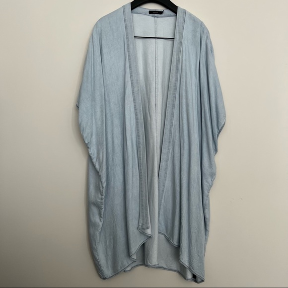 ARITZIA • Talula Aitken Kimono Blouse in Blue Depths - Picture 6 of 10